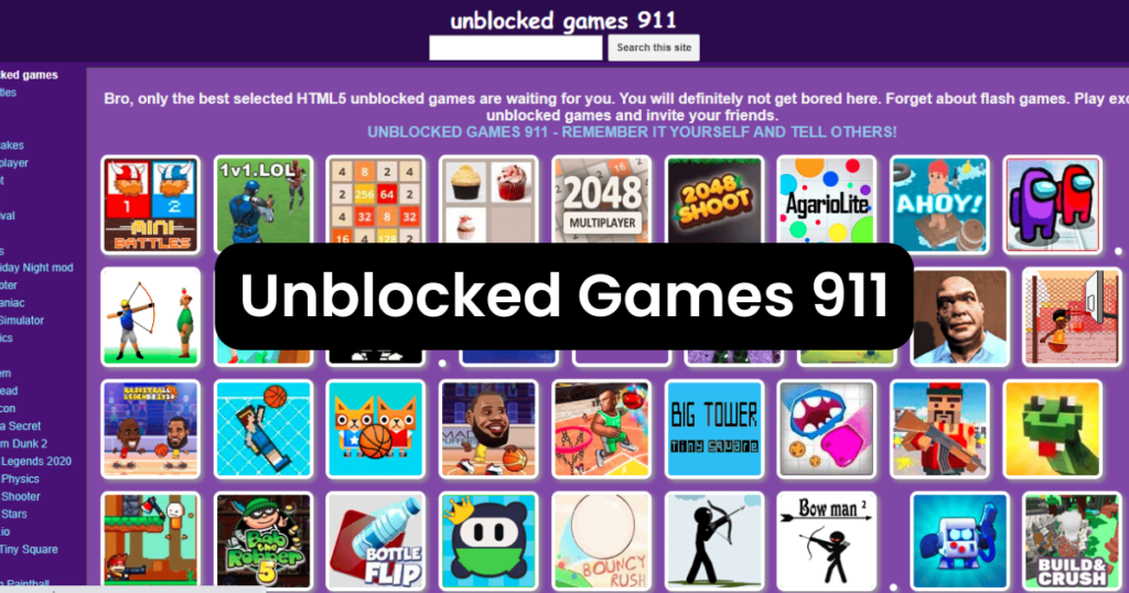 Unblocked Games 911